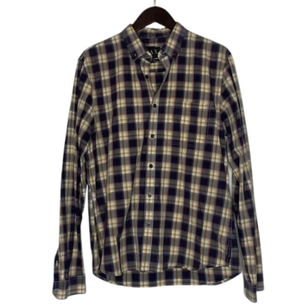 AX Armani Exchange Casual Button Down (Lg) - Picture 3 of 10